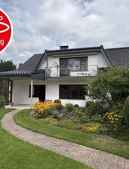 "Zuhause mit Weitblick - Zweifamilienhaus mit Traumgarten in ruhiger Feldrandlage von Hörste! - Lage (Nordrhein-Westfalen)