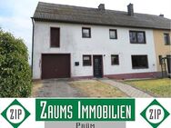 einseitig angebautes Einfamilienhaus mit unverbaubarem Fernblick, 2 Garagen und großem Garten - Gondenbrett