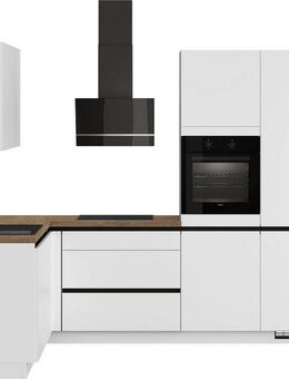 IMPULS KÜCHEN Winkelküche "Dublin", Ausrichtung wählbar, Schubkästen mit Soft-Close, vormontiert, wahlweise mit E-Geräten, mit Vollauszug, Breite 460 cm