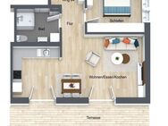 Sonnenverwöhnte klimafreundliche Neubauwohnung mit KfW Förderung! WE04 - Dombühl