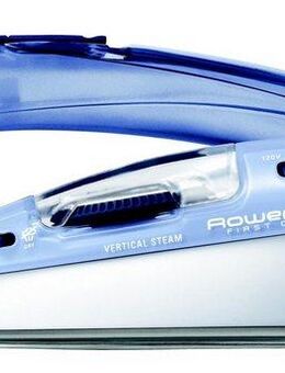 Rowenta Reise-Dampfbügeleisen First Class, 1000 Watt, 45g/Min. Dampfstoß, Vertikaldampf, Klappgriff, 1000 W, Aufbewahrungsbeutel, mit 2 Betriebsspannungen (120V, 240V), DA1510