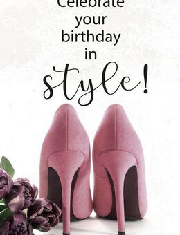 queence Metallbild Celebrate Style, Schriftzug, Schriftzüge, Schuhe (1 St), Stahlschilder