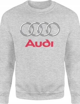 Herren Baumwoll-Sweatshirt für Audi-Fans – Mit hochwertigem Siebdruck Design 944 - Ingolstadt