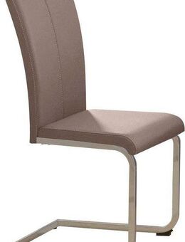 Home affaire Freischwinger Nils (Set, 2 St), Stuhl belastbar bis 120 Kg, Gestell Metall im Chrom-Look oder Schwarz