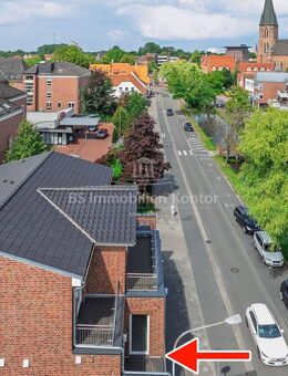 Moderne Obergeschosswohnung mit Balkon - Erstbezug im Stadtkern von Papenburg - Papenburg