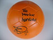 Fussball mit Autogramm von Benjamin Auer - Mainz 05 - Mainz