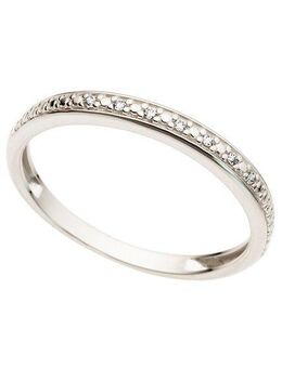 Firetti Memoirering Schmuck Geschenk Gold 333 Damenring Verlobungsring Goldring Memoire, mit Brillanten