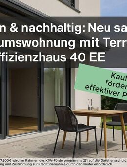 Einziehen. Aufatmen. Ankommen. Ihr neues Zuhause mit Sonnenterrasse & KfW EH 40 EE - Reischach
