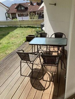 ruhiges naturnahes Wohnparadies - 2ZKB Wohnung mit Terrasse möbliert zu vermieten - Sonthofen