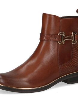 Caprice Stiefelette, Blockabsatz, Businessschuh, Boots mit edlem Schmuckelement