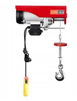 Elektrische Seilwinde mit Fernbedienung 220 V (1450 W, max. Hubkraft 800 kg, max. Hubhöhe 12 m) - Wuppertal