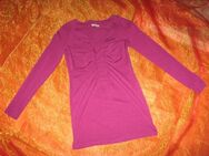 NEU * Edel * chic * Strick * Mini- Kleid oder Long- Pullover "KASHA" Gr. 34- 36/ XS- S * erika * himbeere * pink * - Riedlingen