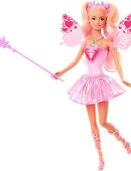 Barbie Anziehpuppe Barbie Fee mit Farbwechseleffekt