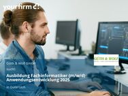 Ausbildung Fachinformatiker (m/w/d) Anwendungsentwicklung 2025 - Gütersloh