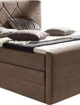 Places of Style Boxspringbett Atlanta, inklusive Topper und Bettkasten