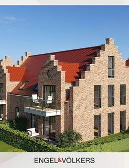 Neubau: Moderne Dachgeschosswohnung in Norddeich - Norden