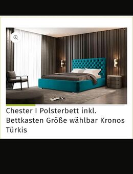 Designer Polsterbett zu verkaufen - Cottbus