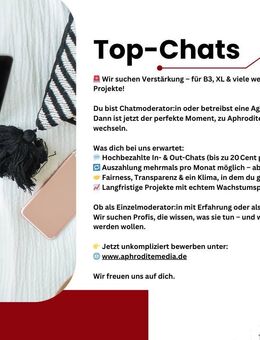 Chat Moderatoren (m/w/d), 5 Out-Projekte, viele IN-Projekte wöchentliche Zahlung möglich - Wallerfangen