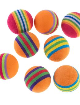 zooplus Basics Spielballset für Katzen - 8 Stück