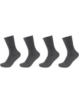 Camano Socken comfort (4-Paar) superweiche Bündchen, venenfreundliche Socken