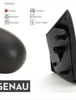 AUSSENSPIEGEL RECHTS ELEK TEMP BEH RENAULT TWINGO 2 II 7701067341 - Dortmund Wickede
