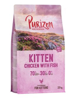 Purizon Kitten Huhn & Fisch - getreidefrei - 2,5 kg