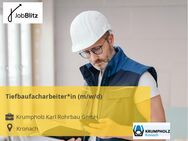 Tiefbaufacharbeiter*in (m/w/d) - Kronach