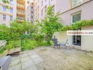 IMMOBERLIN.DE - Behagliche Altbauwohnung mit Gartenterrasse in ruhiger Lage beim Wrangelkiez - Berlin