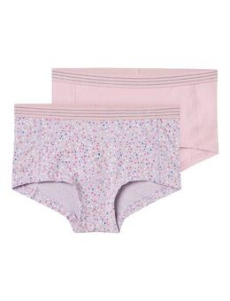 Name It Boxershorts NKFHIPSTER 2P PASTEL LILAC DOT NOOS (Packung, 2-St)