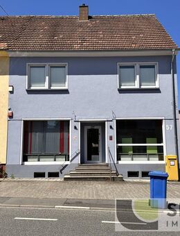 Wohn- und Geschäftshaus mit großer Garage und Garten - Homburg