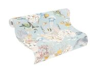 Rasch Kindertapete, glatt, uni, (1 St)