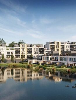 Barrierefreies Wohnen auf 112 m², 3 Zi., offene Küche – mit See vor der Tür - Garbsen