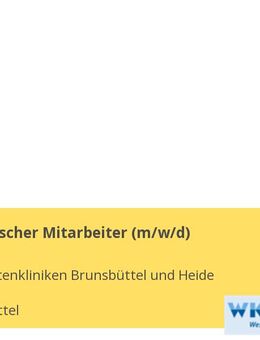 Kaufmännischer Mitarbeiter (m/w/d) - Brunsbüttel