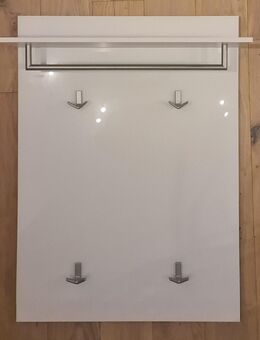 Garderobe, Garderobenpaneel, weiß - Grevenbroich