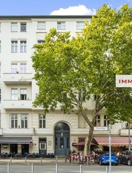 IMMOBERLIN.DE - Sehr schöne Stuck Altbauwohnung in Ruhelage beim Winterfeldtkiez - Berlin