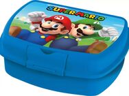 Super Mario Brotdose Lunchbox (blau) - 18 x 14 x 6,5 cm - 4€* - Grebenau