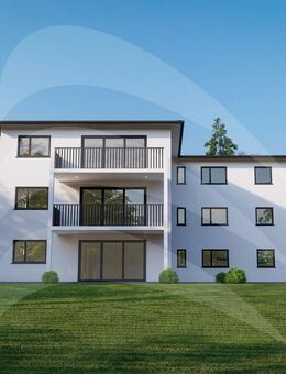 Erstbezug bauwerkTS40: Barrierefreie 3-Zimmer-Wohnung im KfW40-QNG-Bauweise mit Balkon - Thyrnau