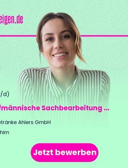 Kaufmännische Sachbearbeitung in der Personalverwaltung (m/w/d) - Achim