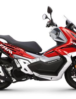 125ccm Neuer 15 PS 125er Roller FK12-TA 125 ABS rot - Obersulm