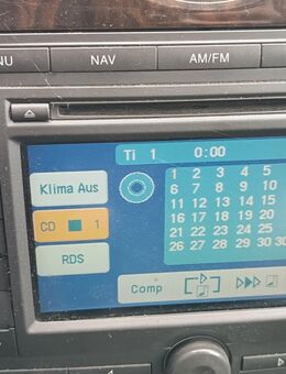 Ford Mondeo Radio mit Anleitung und Navigationsrechner aus MK3 ca2004 - Moosthenning