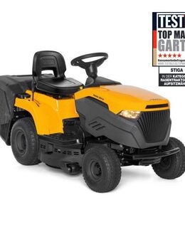 STIGA GARDEN Rasentraktor Estate 384 M, 84 cm Schnittbreite, Doppel-Messer, 352 cm³