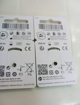 Hörgerätebatterien, audio nova, hearing aid,germany, 10Stück, neu - Erfurt