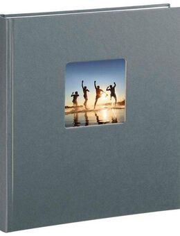 Hama Fotoalbum Fine Art, Grau Photoalbum zum Einkleben