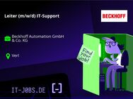 Leiter (m/w/d) IT-Support - Verl