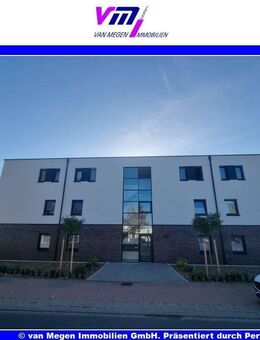 2- Zimmer Obergeschosswohnung mit Balkon im Neubau vermieten - Straelen