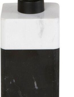 Möve Seifenspender Black & White, Marmor, 190 ml