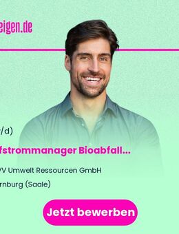 Stoffstrommanager Bioabfall (m/w/d) - Bernburg (Saale)