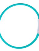 TIAKI Kleiner USB-LED-Silikonring Lantern - türkis in 00000