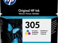 HP 305 Tintenpatrone (Packung, 1-tlg., original, 305 yellow/magenta/cyan, 3YM60AE)