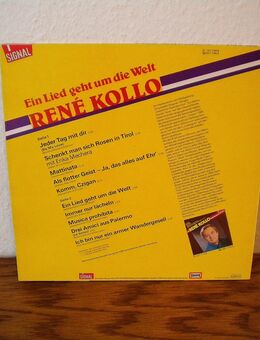 Rene Kollo-Ein Lied geht um die Welt-Vinyl-LP - Linnich